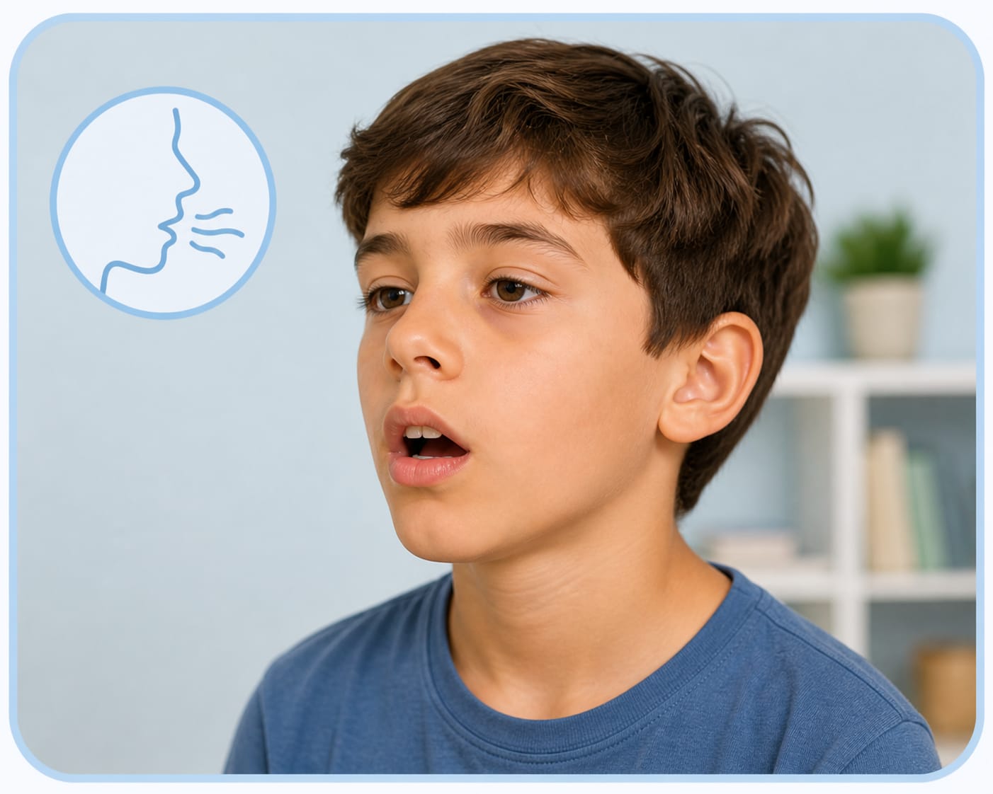 Child mouth breathing